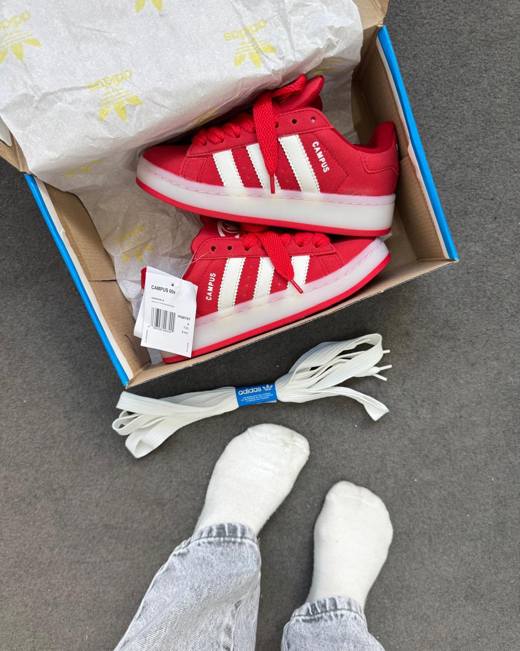 ADIDAS CAMPUS LUXO VERMELHO