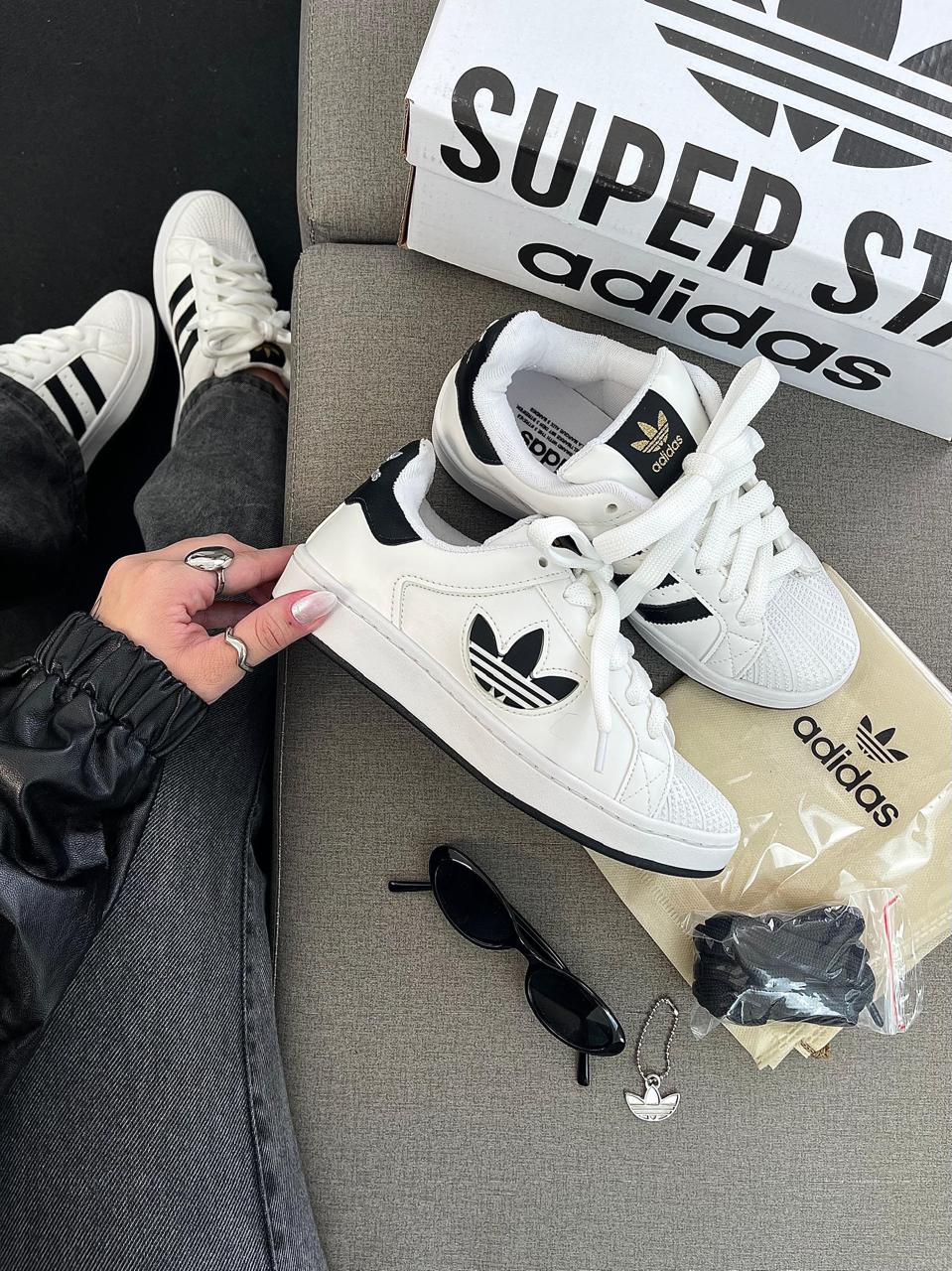 ADIDAS SUPER STAR II PRETO