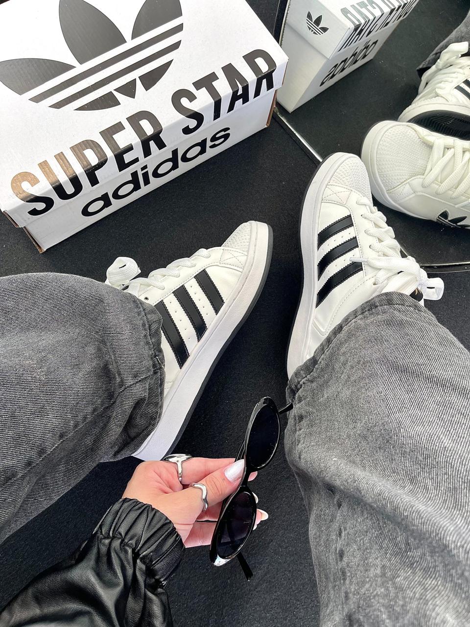 ADIDAS SUPER STAR II PRETO