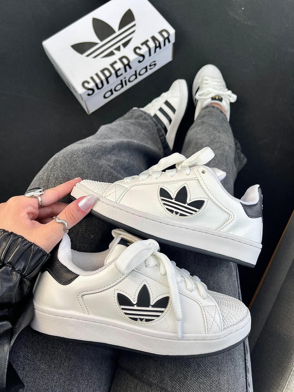 ADIDAS SUPER STAR II PRETO