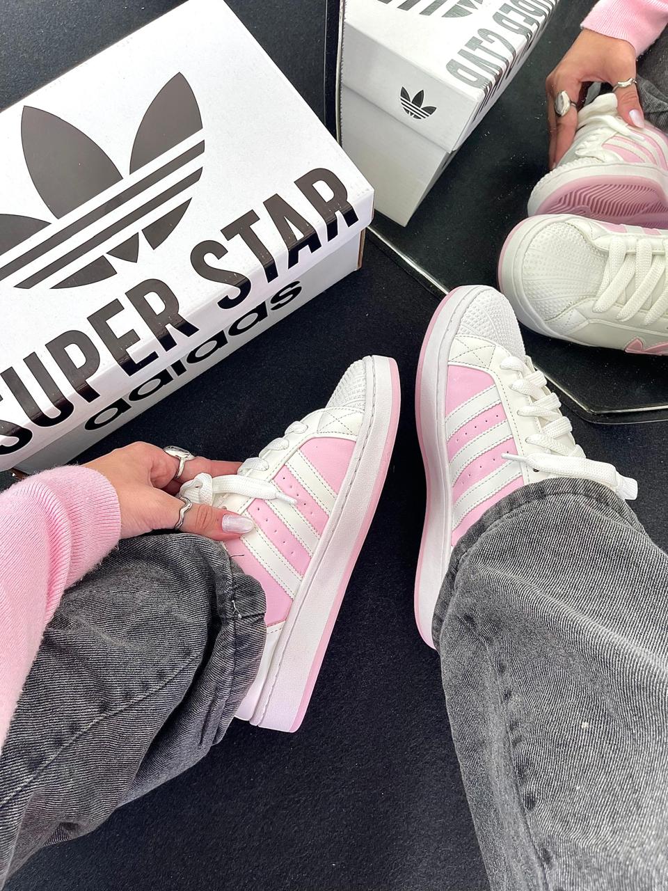 ADIDAS SUPER STAR II ROSA