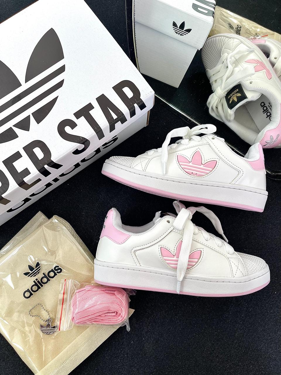 ADIDAS SUPER STAR II ROSA